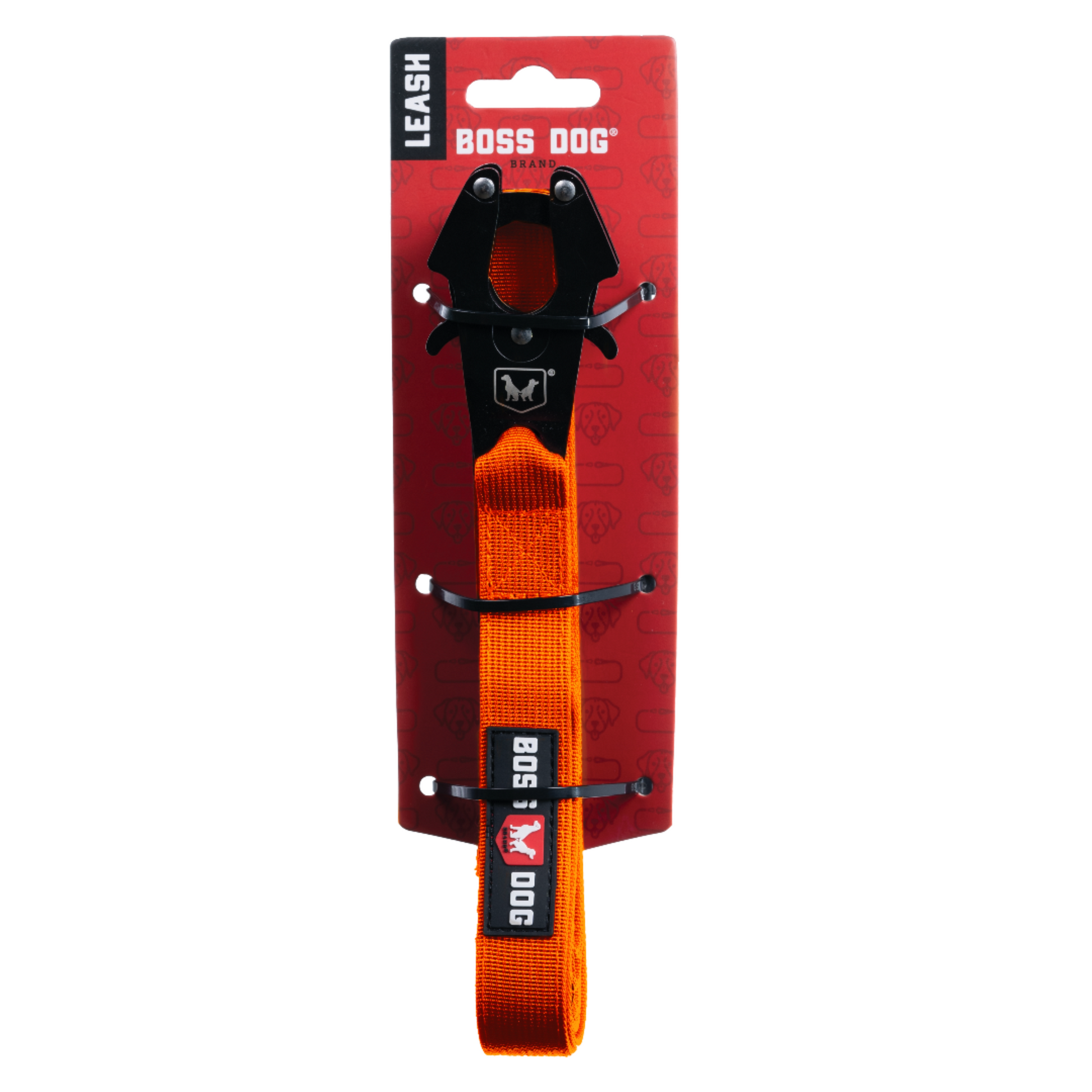 Boss Dog Tactical Dog Leash Hunter Orange 6 ft 850030579294