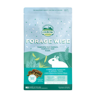 Oxbow Animal Health Forage Wise Hamster & Gerbil Food 2 lb 744845969121