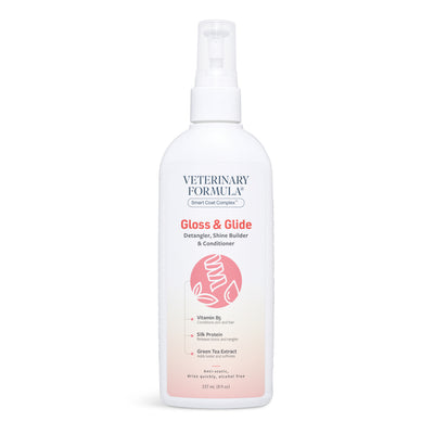 Synergy Labs Veterinary Formula Smart Coat Complex Gloss & Glide Detangler Conditioner 8 oz 736990001559