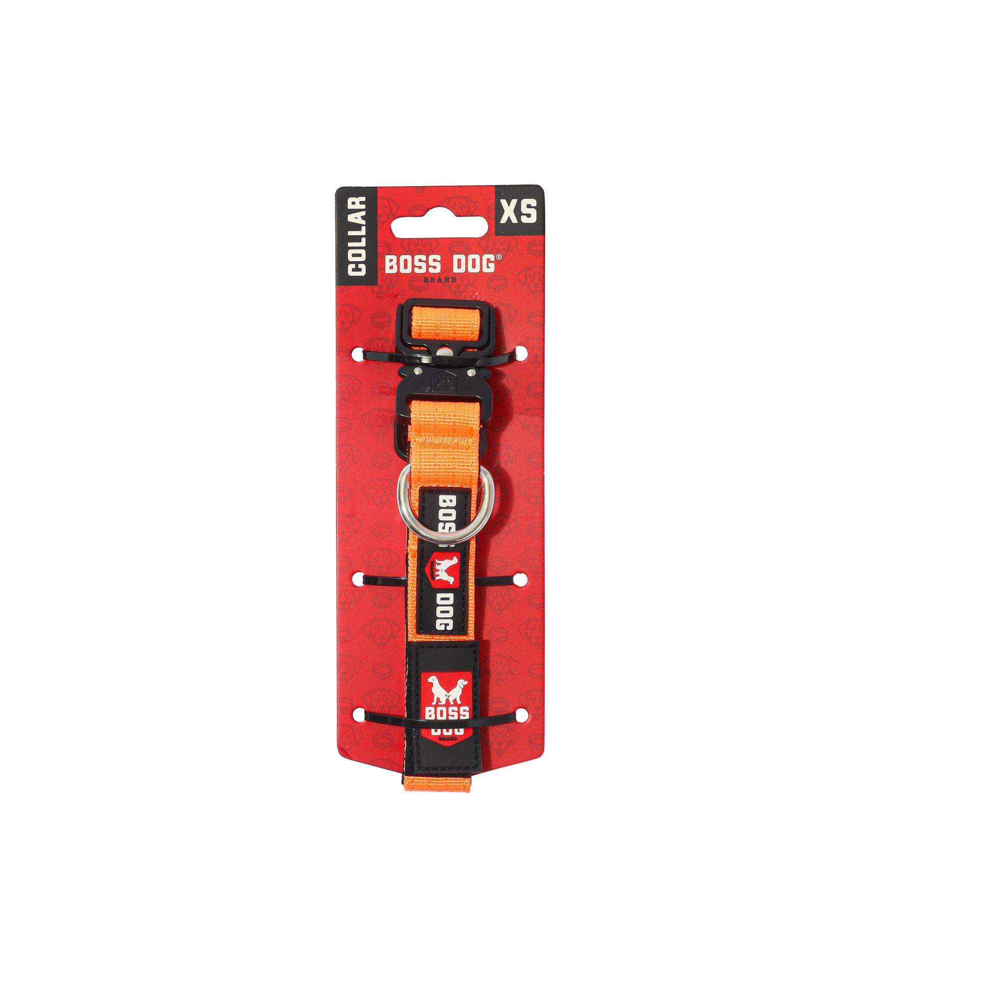 Boss Dog Tactical Adjustable Dog Collar Hunter Orange X-Small, 11-14 in 850065051666