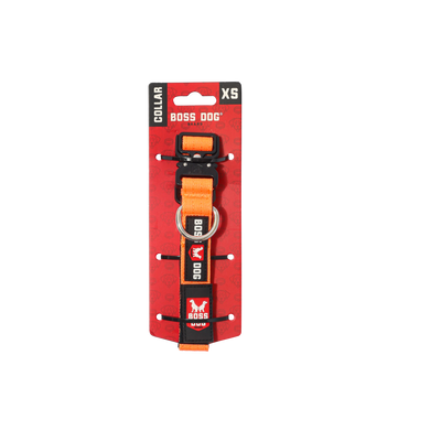 Boss Dog Tactical Adjustable Dog Collar Hunter Orange X-Small, 11-14 in 850065051666
