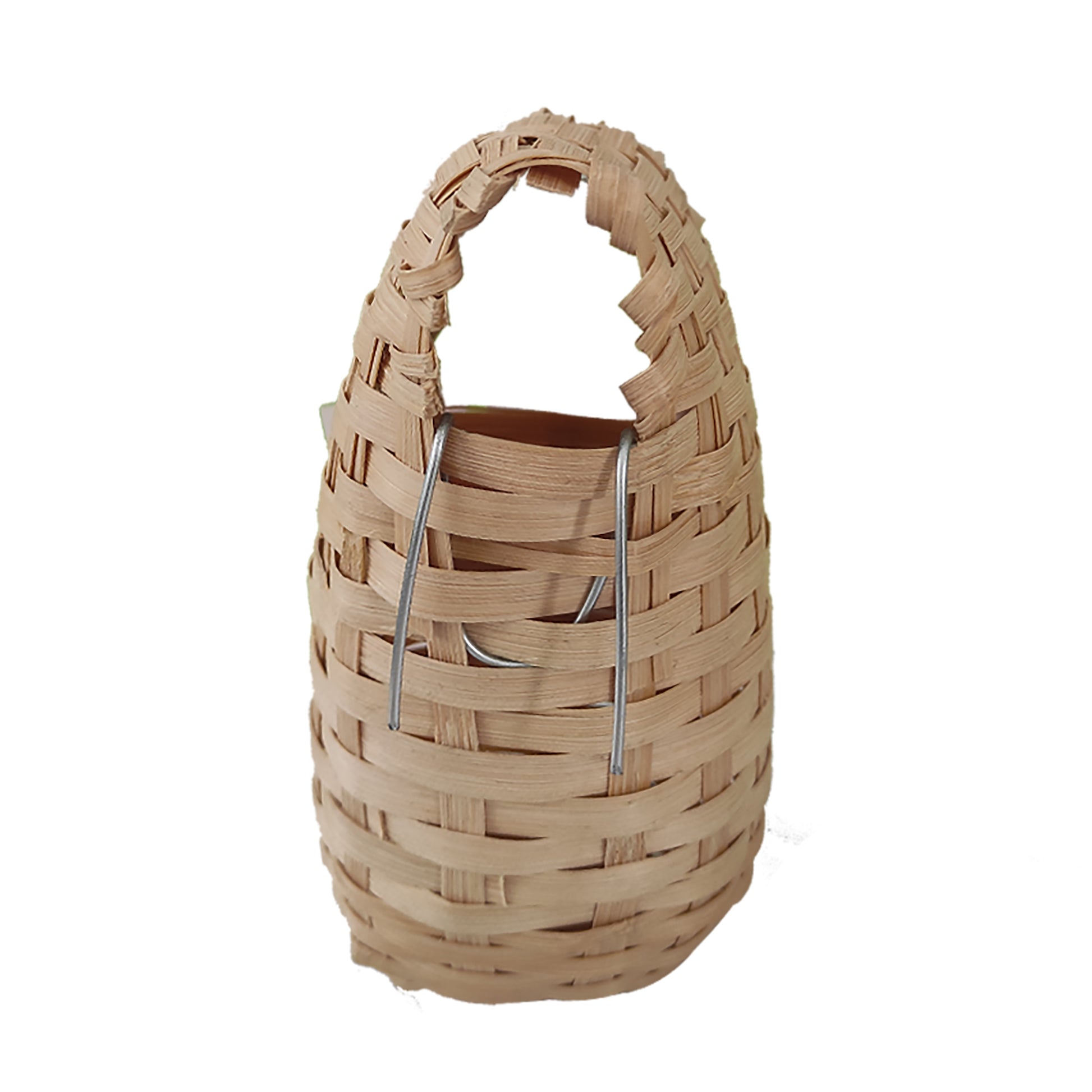 A & E Cages Covered Bamboo Nest Parakeet 644472008081