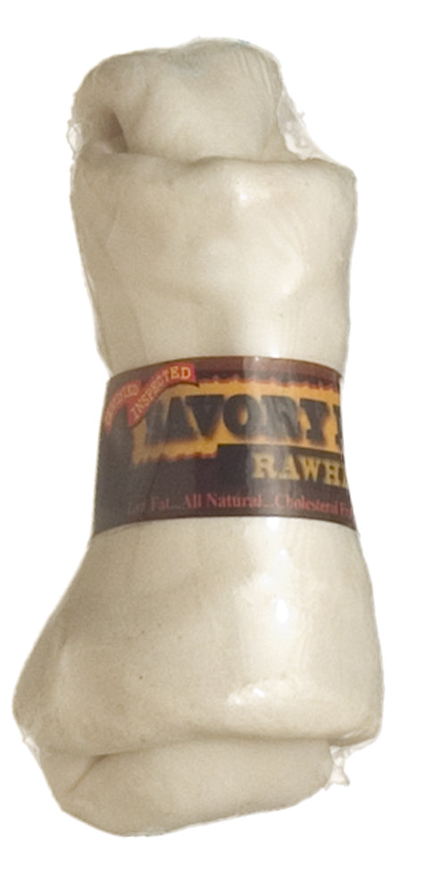 Savory Prime Supreme Knotted Rawhide Bones Bulk Natural 4-5 in 810359001050