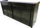 R And J Cabinet Black Birch 72x18 {L - 1} SD - 4 - Aquarium