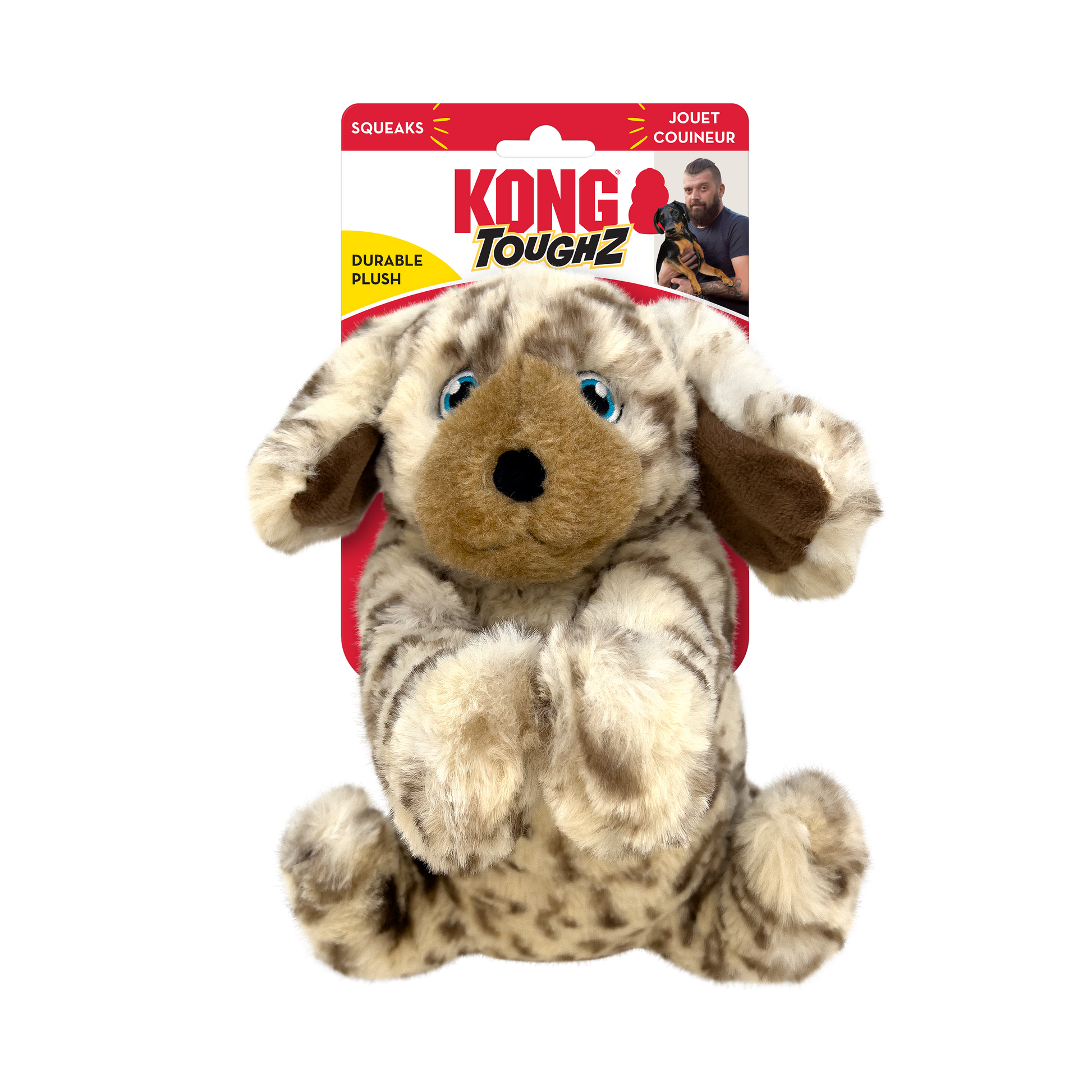 KONG Toughz Dog Toy Pup Medium 035585505893