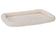 Fur Haven Pet Products Faux Lambswool Pet Crate Bolster Bed Cream Large, 36In X 23 in 842229132533