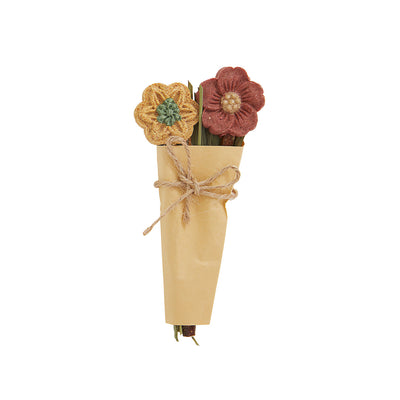 A & E Cages Nibbles I Love U Bunches Roses Small Animal Chew Toy 644472000849