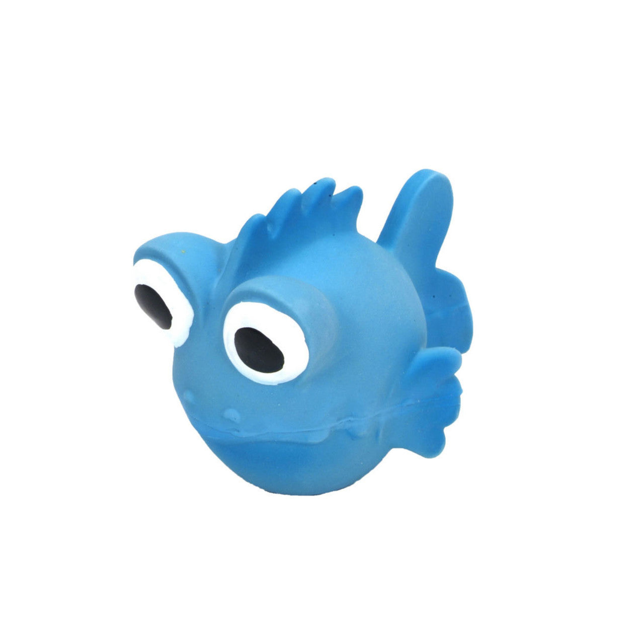 Rascals Latex Dog Toy Goldfish Blue Lagoon 3.5 in