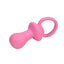 Rascals Latex Pacifier Dog Toy Pink 4.5 in