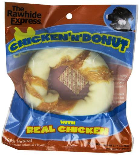 Rawhide Express Chicken N’ Donut 4 - 5’ {L - 1}105292 - Dog