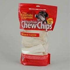 Rawhide Express Curled Rawhide Chips 3 lb. {L-1}105025 742174000812