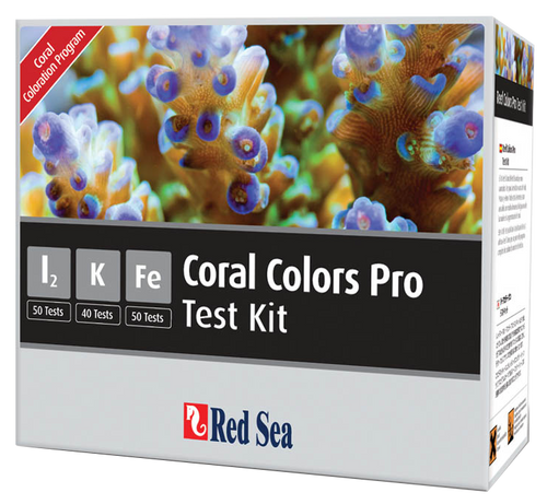 Red Sea Coral Colors Pro Test Kit - Aquarium