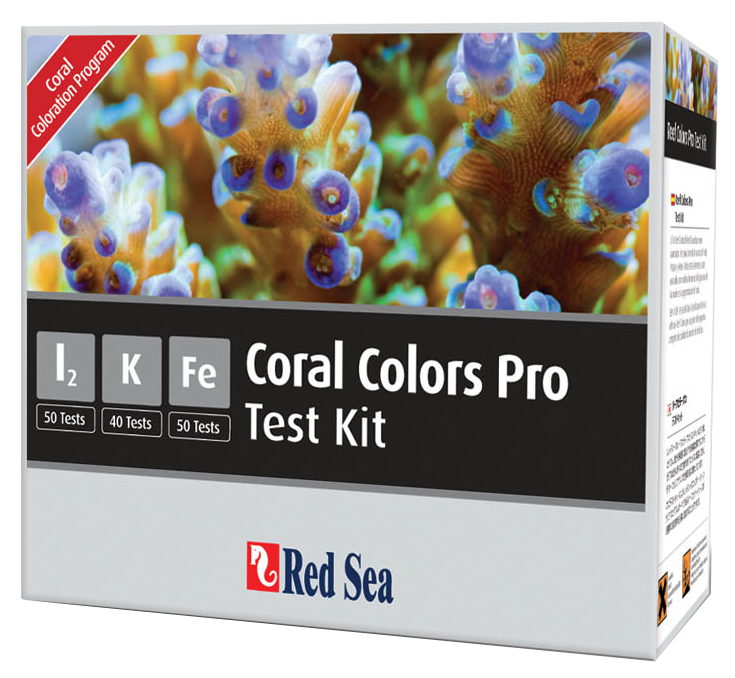 Red Sea Coral Colors Pro Test Kit