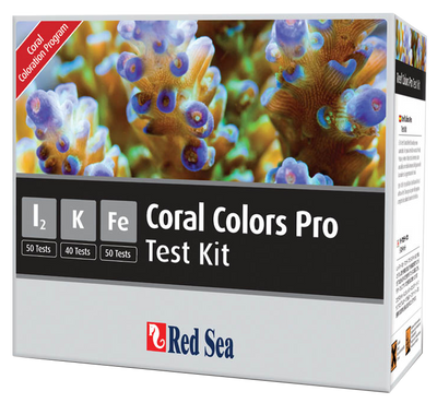 Red Sea Coral Colors Pro Test Kit