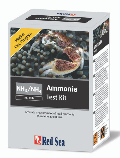 Red Sea Marine Care Program Ammonia Test Kit - Aquarium
