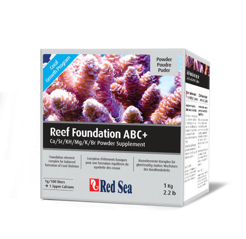 Red Sea RCP Reef Foundation ABC + Powder 2.2 lb - Aquarium