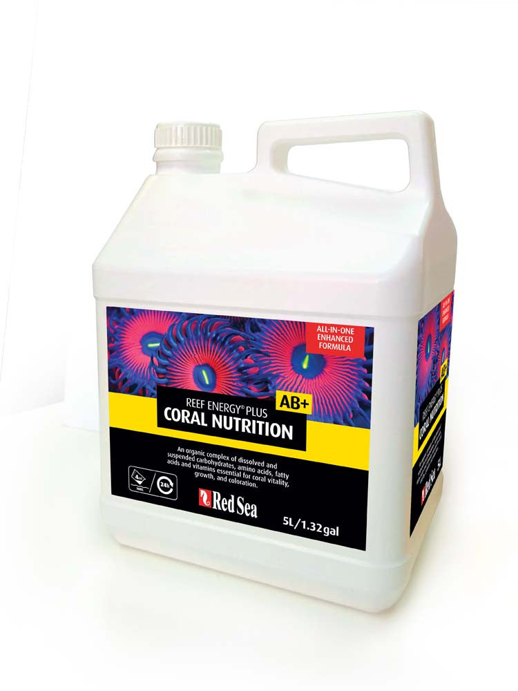 Red Sea Reef Energy Plus AB+ Coral Nutritional Supplement 1.32 gal