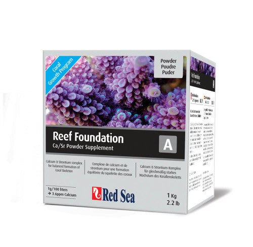 Red Sea Reef Foundation A Supplement 2.2 lb - Aquarium