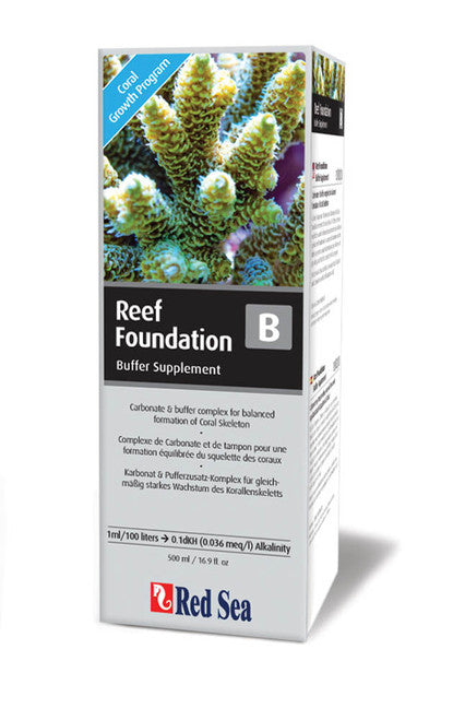 Red Sea Reef Foundation B Supplement 16.9 fl. oz - Aquarium