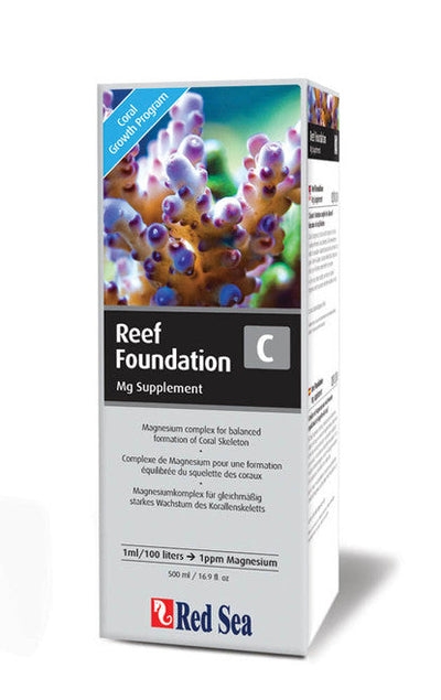 Red Sea Reef Foundation C Supplement 16.9 fl. oz - Aquarium