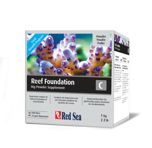 Red Sea Reef Foundation C Supplement 2.2 lb - Aquarium