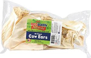 RedBarn Cow Ears 10pk 9/Case {L-1x} 416292 785184501108