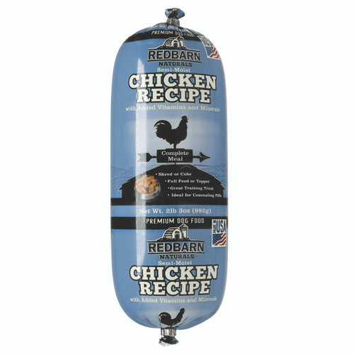 Redbarn Dog Food Roll Chicken & Liver 2.3lb