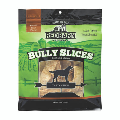 Redbarn Natural Bully Slices Dog Treat French Toast 9oz