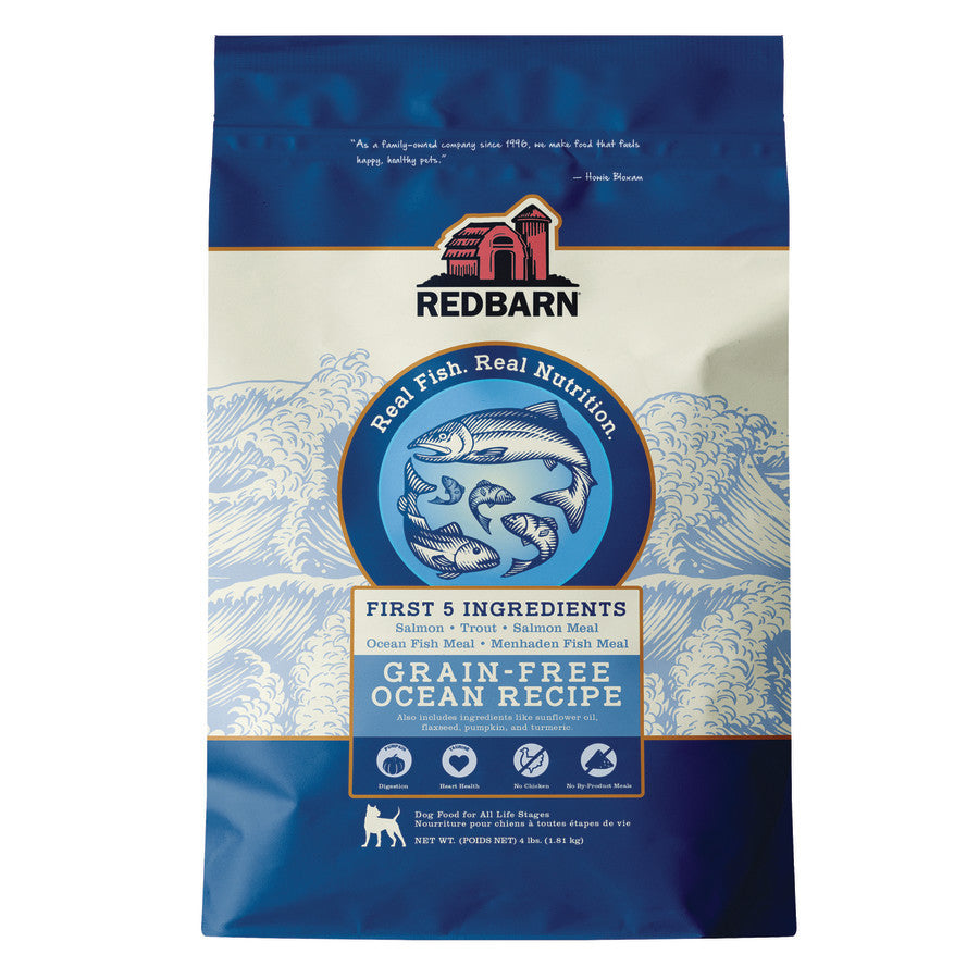 Redbarn Pet Products Grain Free Ocean Recipe Dog Food 22 lb 785184120149