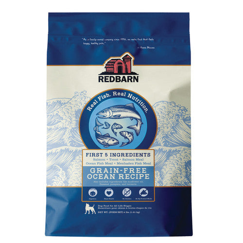 Redbarn Pet Products Grain Free Ocean Recipe Dog Food 4 lb