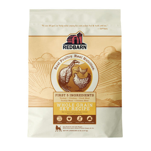 Redbarn Pet Products Whole Grain Sky Recipe Dog Food 22 lb