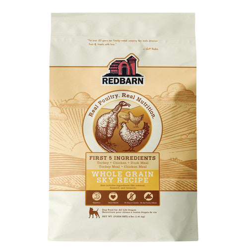 Redbarn Pet Products Whole Grain Sky Recipe Dog Food 4 lb