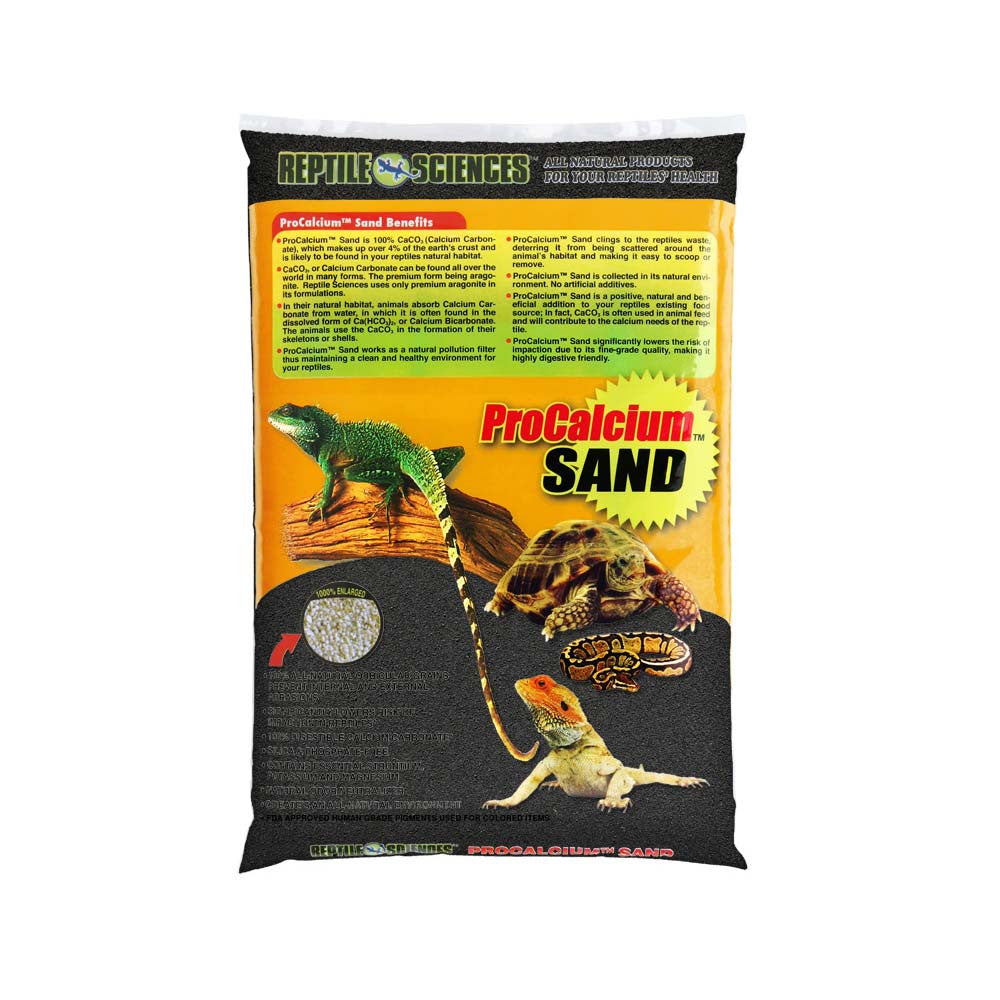 Reptil Sciences ProCalcium Terrarium Sand Black 4/10 lb