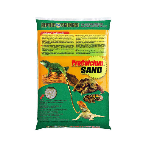Reptil Sciences ProCalcium Terrarium Sand Green 4/10 lb - Reptile