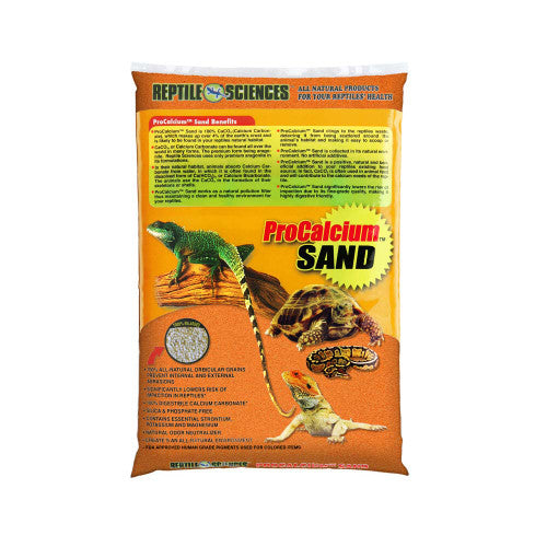 Reptil Sciences ProCalcium Terrarium Sand Orange 4/10 lb - Reptile