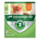Elanco Advantage XD Topical Flea Protection for Cats 2 doses (4 months of protection) SmallCats (1.8-9 Lbs) 727804564780
