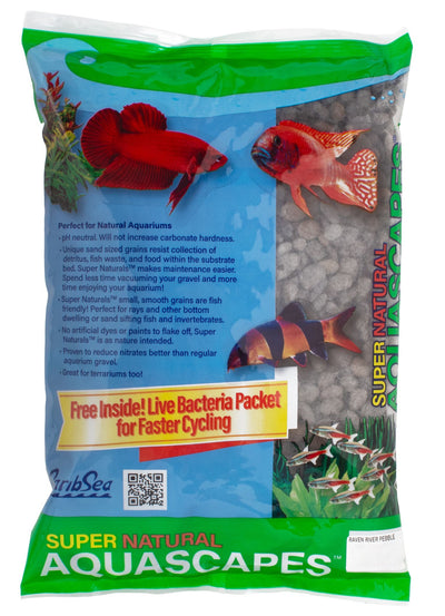 CaribSea Super Natural Aquascapes Aquarium Sand Raven River 2ea/20 lb 008479008121