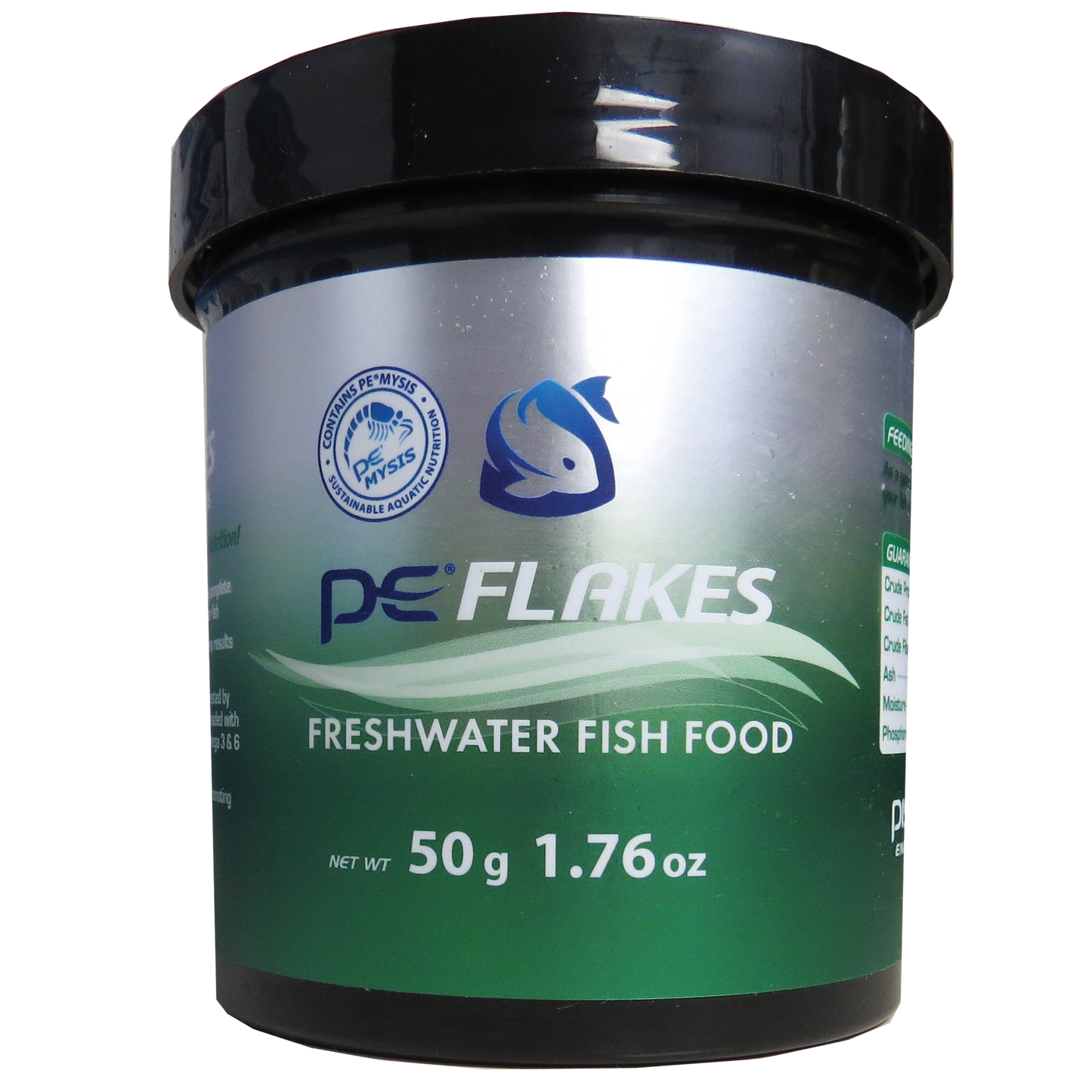 Piscine Energetics Freshwater Flakes Fish Food 1.76 oz 824123402028