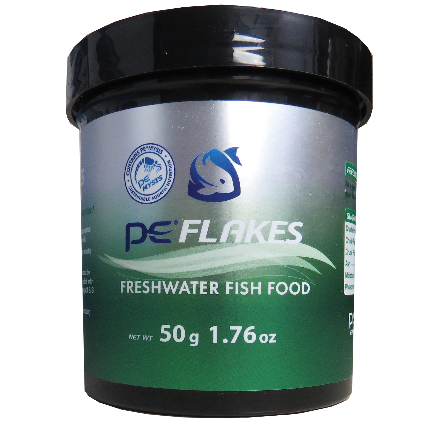 Piscine Energetics Freshwater Flakes Fish Food 1.76 oz 824123402028