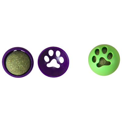 Spot Catnip Roller Ball Cat Toy 2 pk 077234522219