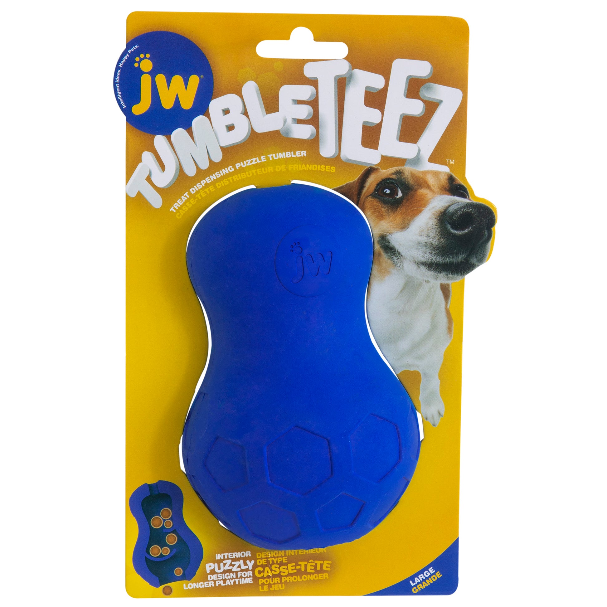 JW Pet Tumble Teez Dog Toy Large 029695470370