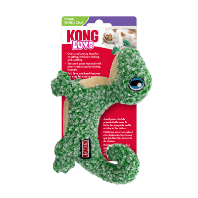 KONG Cat Luvs Cat Toy Lizard 035585462158