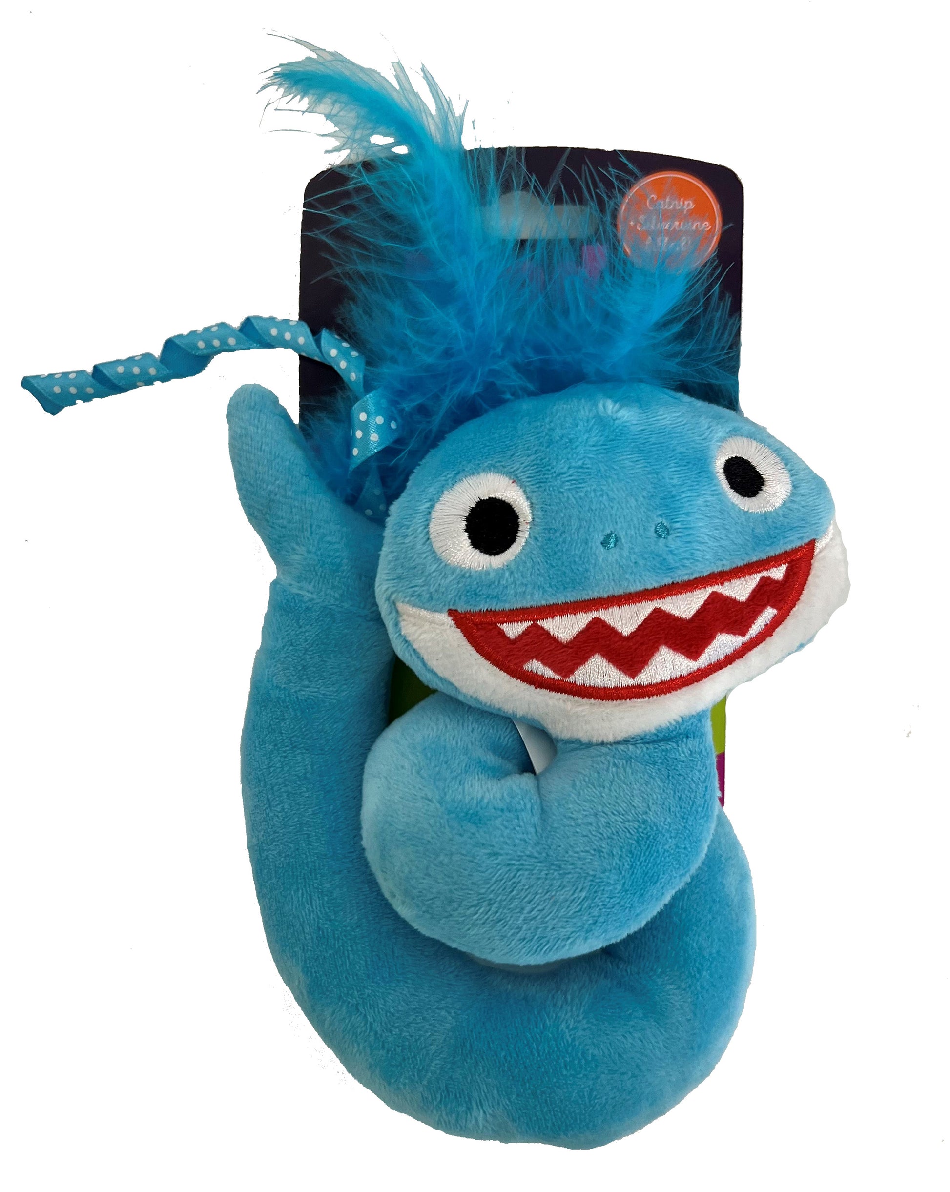 Mad Cat Shark Twisty Kicker Cat Toy Medium 780824152023