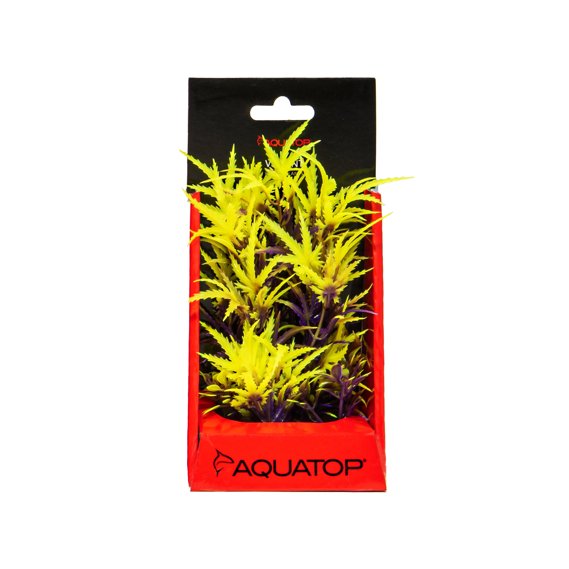 Aquatop Vibrant Fluorescent Cannabis Plant Olive 6 in 850047393739