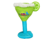 Multipet Margaritaville Margarita Glass Dog Toy Green 8 in 784369563641