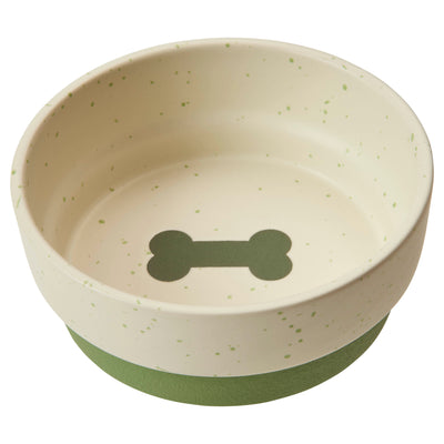 Spot Sedona Dog Dish Spruce Green 5 in 077234586136