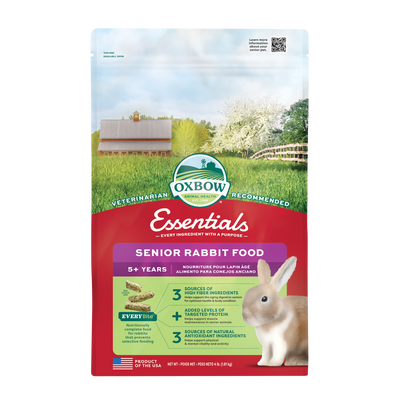 Oxbow Animal Health Essentials Senior Rabbit Food 4 lb 744845968025