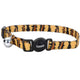 Safe Cat Fashion Adjustable Breakaway Collar Tiger Multi - Color 3/8 in x 8 - 12
