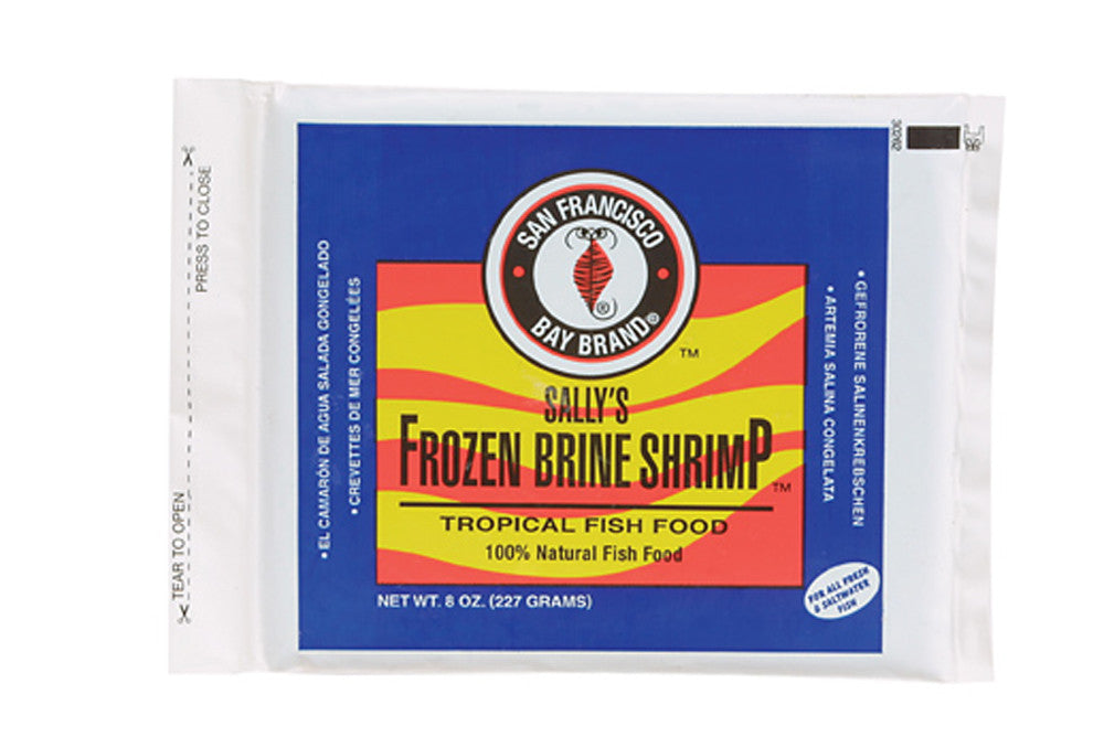 San Francisco Brine Shrimp Frozen Fish Food 8 oz SD-5 (D)