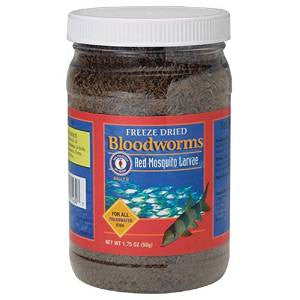 San Francisco Freeze Dried Bloodworms 50g {L + 1} 009029 - Aquarium